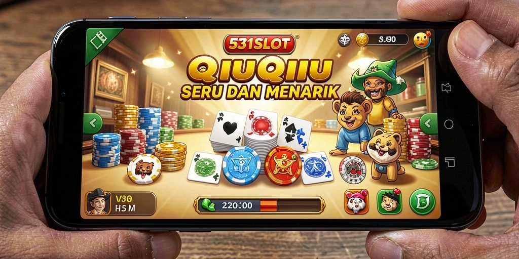 Tampilan gameplay QiuQiu yang seru di 531SLOT.