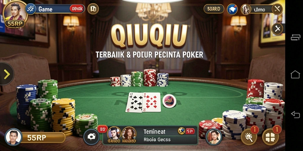 Screenshot gameplay QiuQiu yang menarik dan seru.