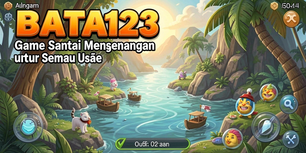 Tampilan gameplay BATA123 yang seru dan menghibur.