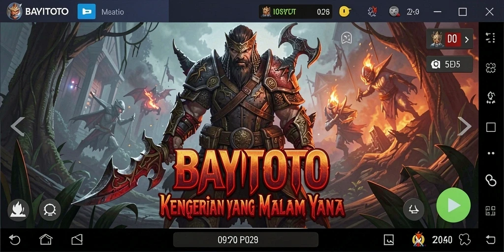 Gambaran gameplay menyeramkan di BAYITOTO.