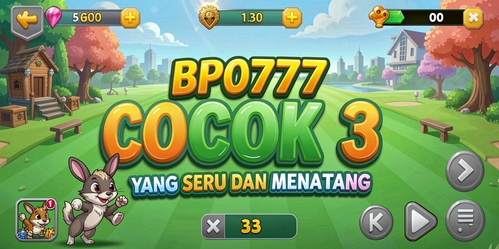 Tangkap keseruan gameplay Match-3 yang menarik di BPO777.