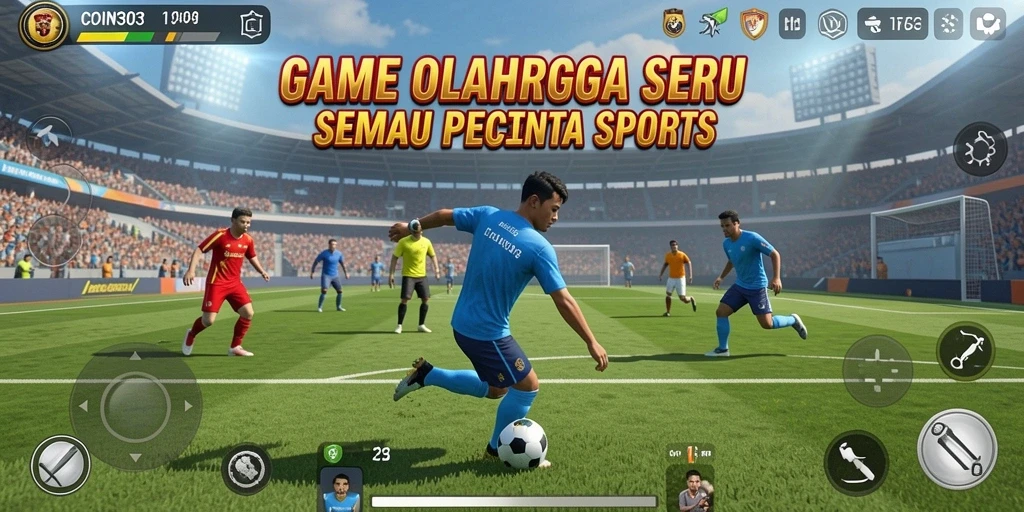 Tangkapan layar COIN303 menampilkan aksi olahraga yang mendebarkan.