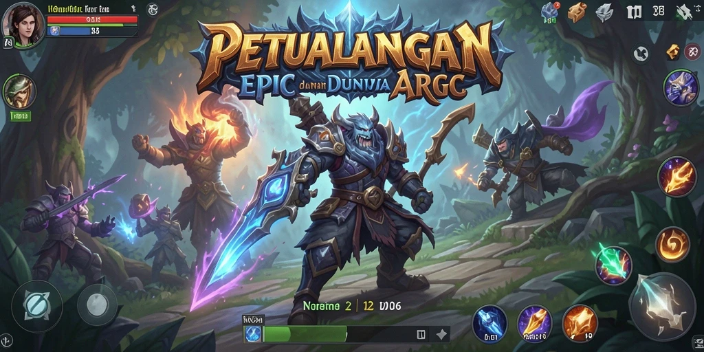 Tangkapan layar gameplay D06 yang menampilkan aksi pertarungan seru.