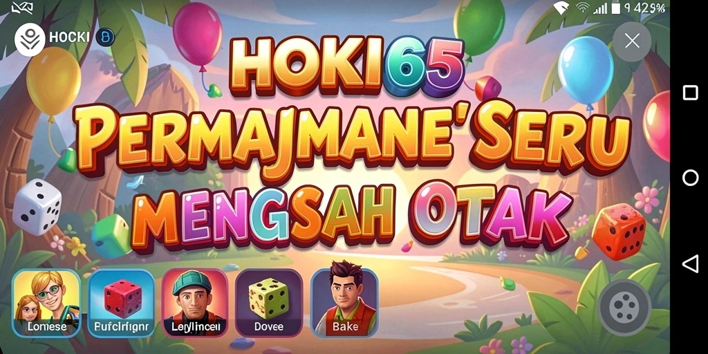 Tampilan gameplay HOKI65 yang menantang dan menarik.