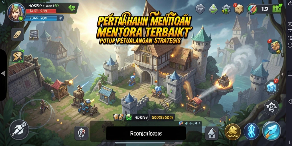 Screenshot HOKI99 menampilkan gameplay Tower Defense yang seru dan menantang.