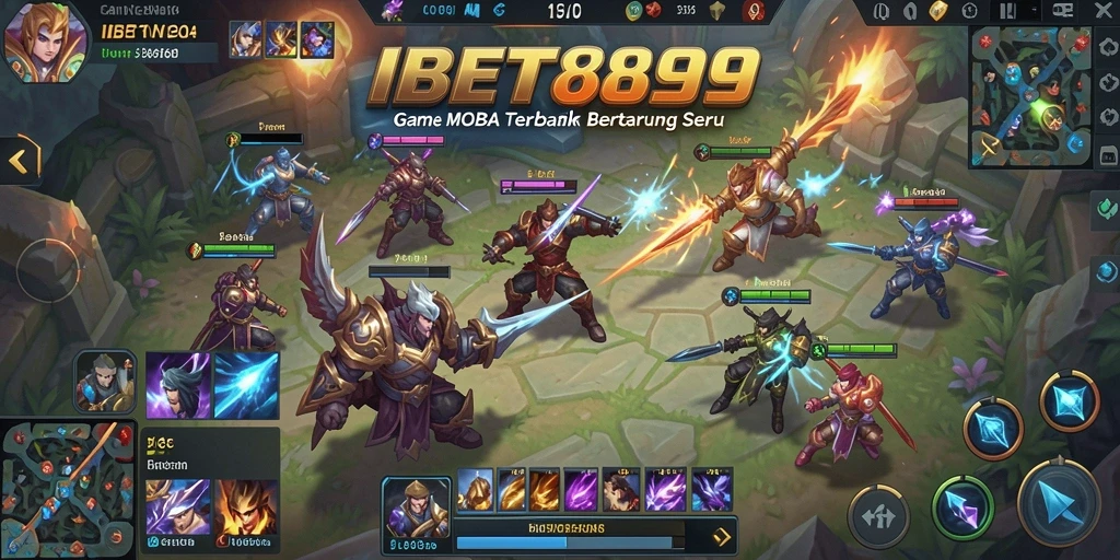 Tampilan seru dari gameplay IBET899 yang penuh strategi.