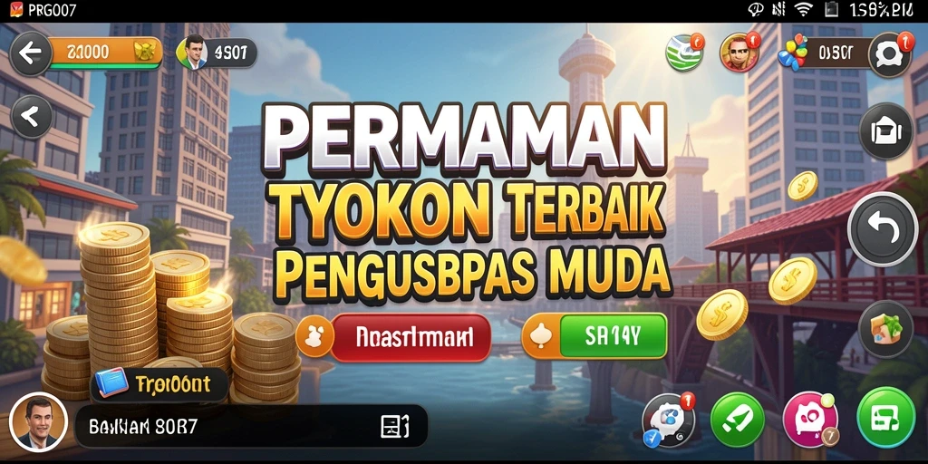 Tampilan gameplay PRG007 yang menarik dan penuh tantangan Tycoon.