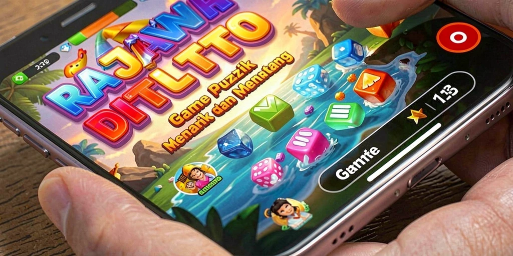 Tampilan utama gameplay RAJAWALITOTO yang penuh tantangan Puzzle.