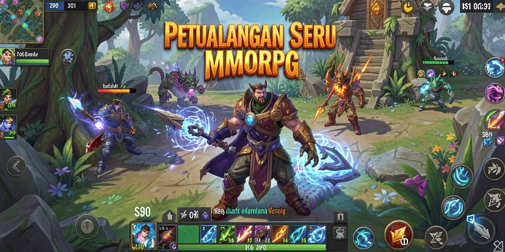 Tampilan gameplay S80 yang menghipnotis dalam dunia MMORPG.