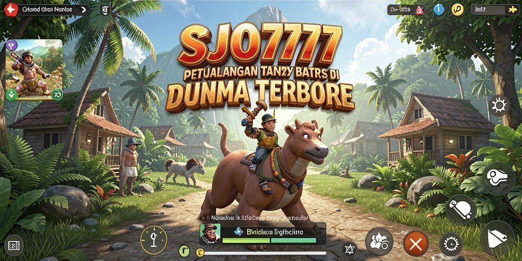 Gameplay seru SJO777 dalam dunia terbuka yang luas.
