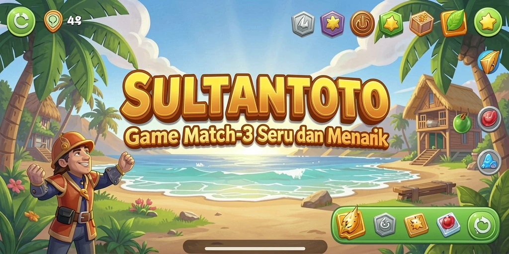 Tampilan gameplay SULTANTOTO yang menarik dan penuh warna.