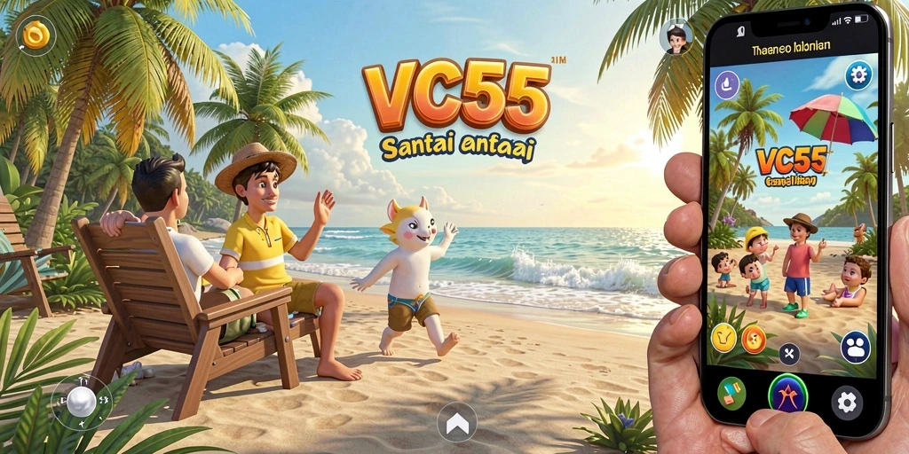 Tampilan menarik dari gameplay VC55 yang menyenangkan.