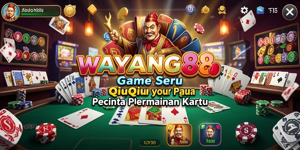Screenshot gameplay QiuQiu yang menarik di WAYANG88.