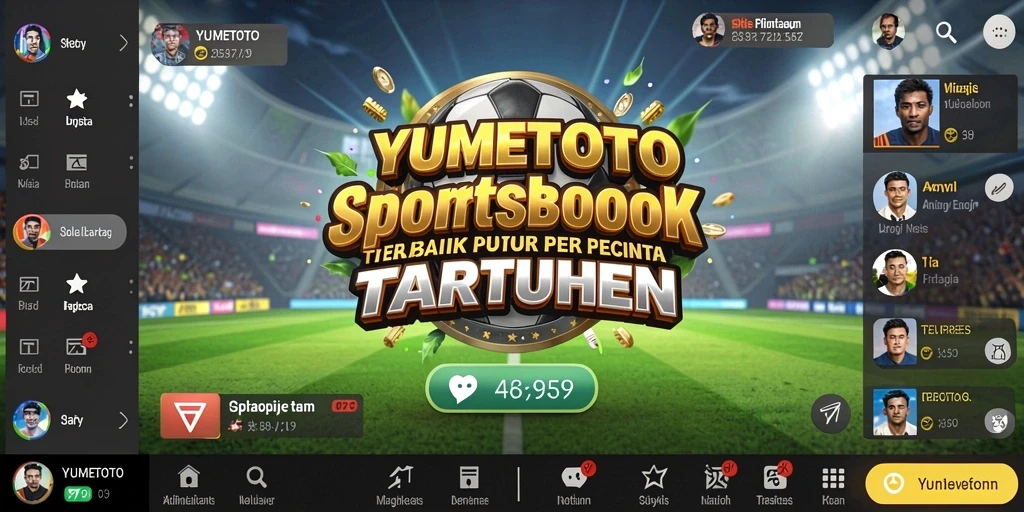 Tampilan interface YUMETOTO yang menarik saat taruhan berlangsung.